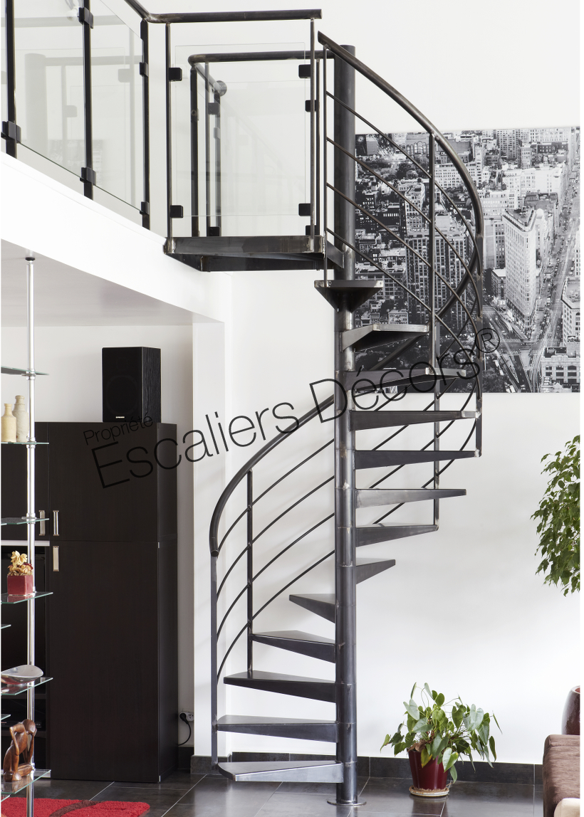 Escalier colimaçon Collection Delta Loft